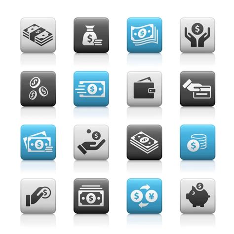 Money Icon Set Redico Series Stock Vector By Palsur 470017558