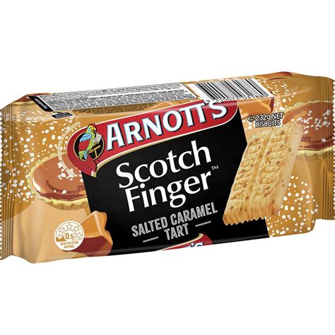 Arnott S Scotch Finger Biscuits Salted Caramel Tart G Is Not Halal