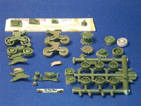 Us Army M12 Gun Motor Carriage Kits And M30 Ammunition Carrier