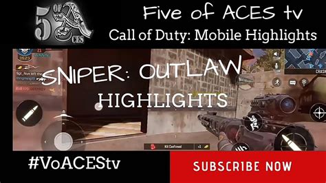 Sniper OUTLAW Highlights Compilation Call Of Duty MOBILE COD