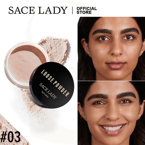 Sace Lady Face Powder Matte Finish Oil Control Long Lasting Smooth 3