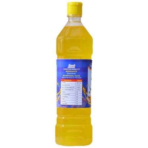 Buy Anu Wood Pressed Mara Chekku Groundnut Oil Natural Rich In