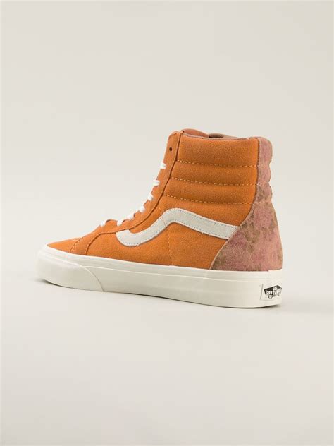 Lyst Vans Sk8 Hi Reissue Sneakers In Yellow For Men