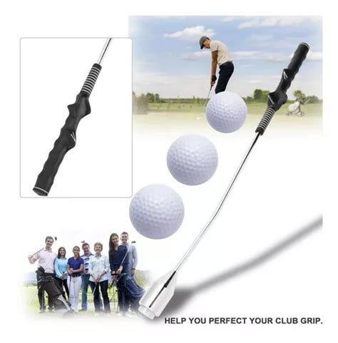 Golf Swing Entrenador Ayuda Palo Pr Ctica Poder Fuerza Tempo Cuotas