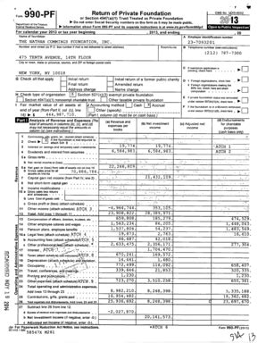 Fillable Online Return Of Private Foundation OMB No 1 Fax Email Print