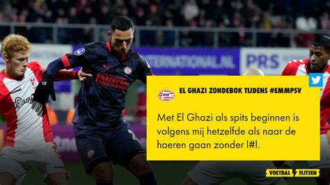 Voetbalflitsen On Twitter El Ghazi De Kop Van Jut Bij Wanvertoning