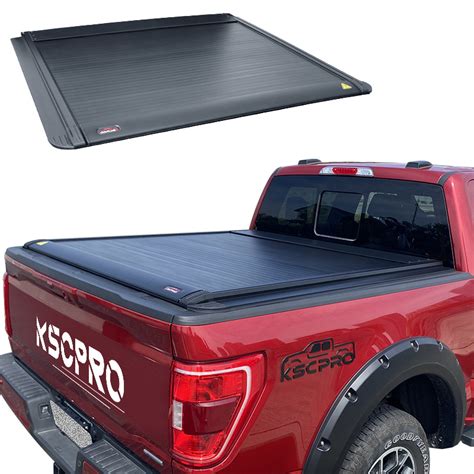 Kscpro Electric Rolling Tonneau Cover Retractable Truck Bed Cover For