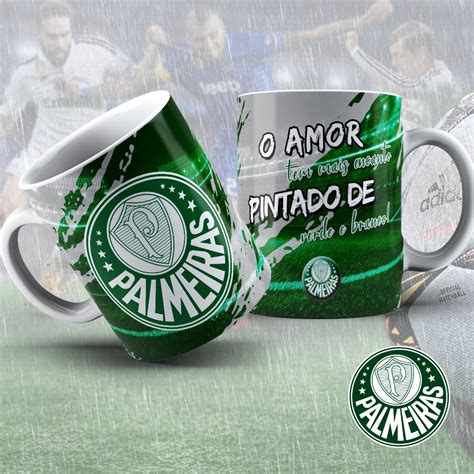 Caneca Time Palmeiras Personalizada Escorrega O Pre O