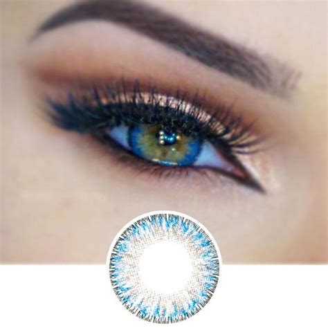 4 Tone Blue Contacts Buy 4 Tone Blue Contact Lenses Online Misaki Cosmetics