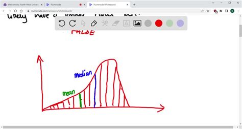 Solved True Or False If The Median Of A Data Set Is Larger Than The