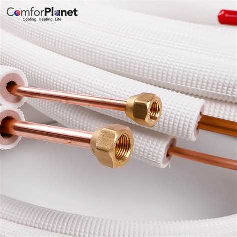 Manufacturer PE Insulated Copper Tube Pair Line Set Double Coils Copper