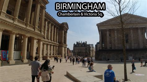 Birmingham Chamberlain Victoria Squares Youtube