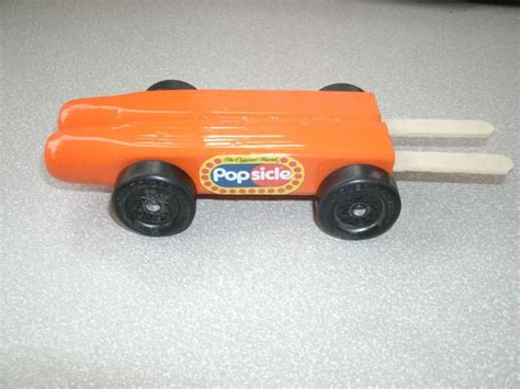 Popsicle Pine Wood Derby Car Cub Scouts Girl Scouts Co2 Cars