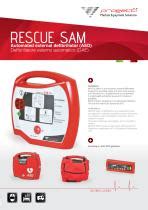 Halbautomatischer Externer Defibrillator Rescue Sam Progetti S R L