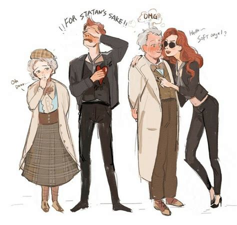 Imágenes De Good Omens † Good Omens Book Best Best Couple