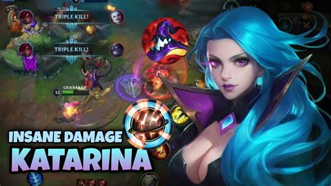 Wild Rift Katarina Clean Carry Wild Rift Katarina Build And Runes Wildrift Youtube