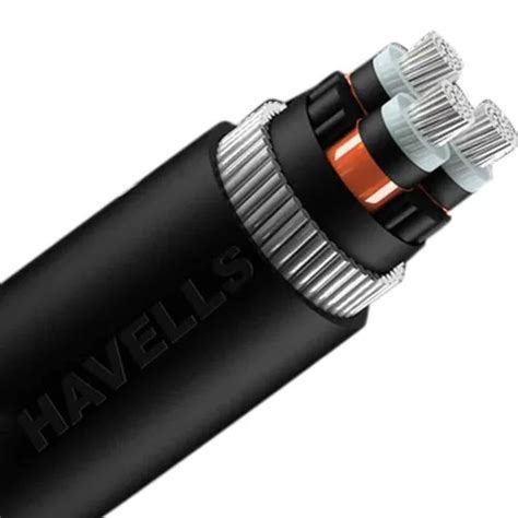 Aluminum Havells Core Aluminium Armoured Ht Cables Sq Mm At Rs