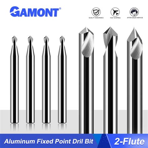 GAMONT HRC58 2 Flute Tungsten Steel Carbide Special Centering Drill For