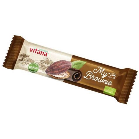 Baton Cu Cacao My Brownie Eco Bio G Vitana Minuneanaturii Ro