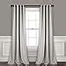 Lush Decor Insulated Grommet Blackout Curtains Panel Pair W X