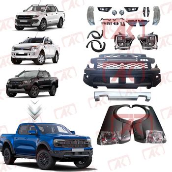 Conversion Body Kit Front Bumper Upgrade Bodykit For Ford Ranger T Xl