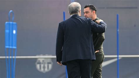 La Frase De Xavi Que Habría Generado Un Nuevo Enfado De Laporta Tras El