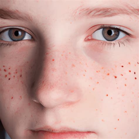 Dark Blonde Hair Blue Eyes Small Freckles Caucasian Female Creative