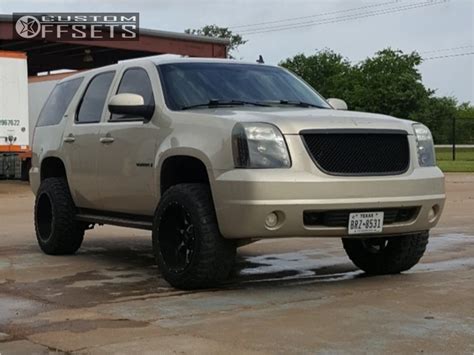 2007 Gmc Yukon Moto Metal Mo970 Sdt Suspension Lift 35 Custom Offsets