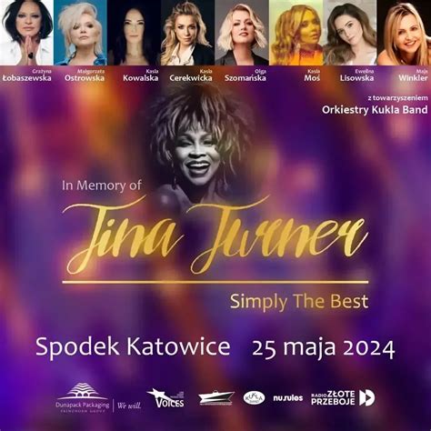 In Memory Of Tina Turner Simply The Best Koncerty Pop Bilety Na