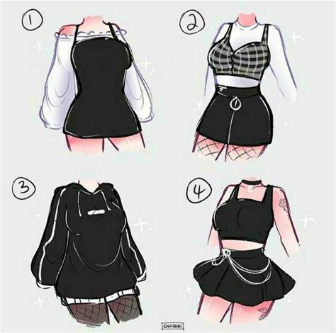 Pinterest Drawing Clothes Anime Outfits Fashion Design Sketches