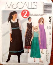 Vintage Mccall S Pattern Misses Petite Dress Jumper Top Size