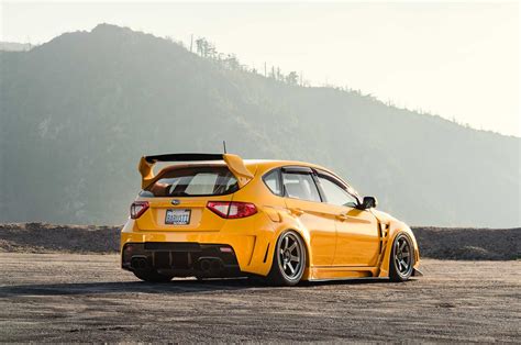 Varis Sunrise Yellow 2010 Subaru Sti