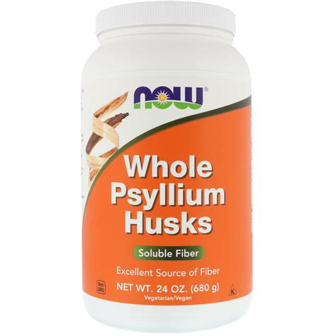 Now Foods Whole Psyllium Husks Lbs G Iherb