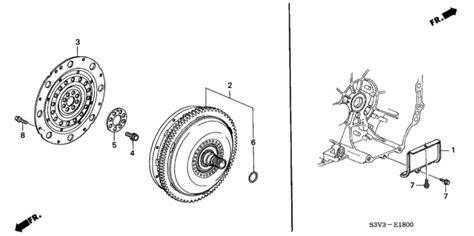 26000 RCA 326 Genuine Honda Converter Torque