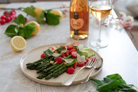 Asperges au parmesan et aux tomates cerises Les Pépites de Noisette