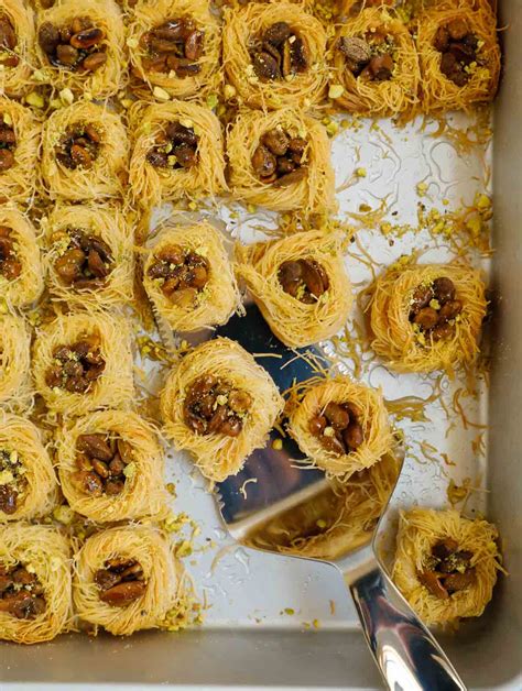 Easy Homemade Pistachio Bird Nest Baklava – Cookin' with Mima