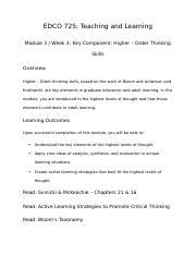 Edco Module Docx Edco Teaching And Learning Module