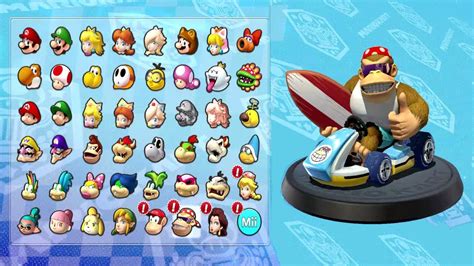 Mario Kart 8 Deluxe All Characters DLC Included YouTube