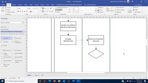 Diagramas De Flujo En Microsoft Visio 1 Youtube