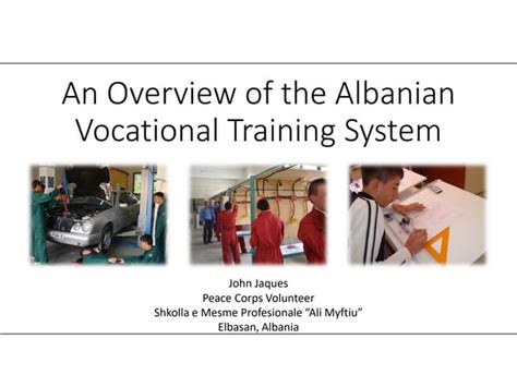 Albanian Vocational Training System | PPT