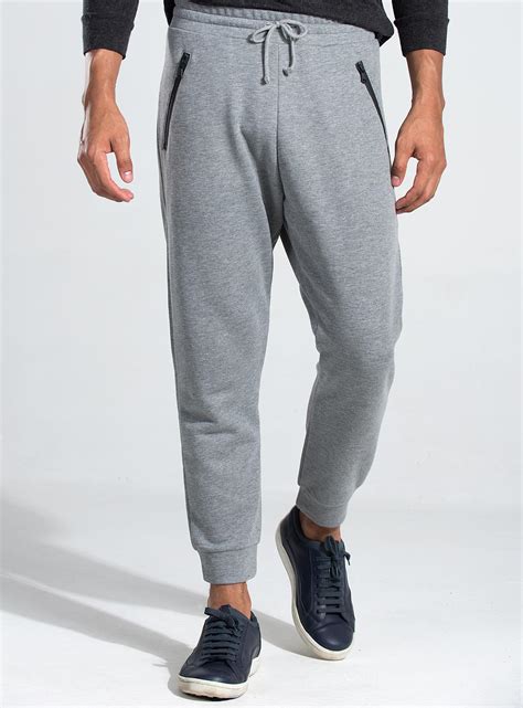 West Carrot Track Pants Gray Melange The Royal Gang