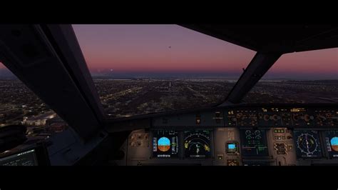 Microsoft Flight Simulator Landing In Phoenix Sky Harbor