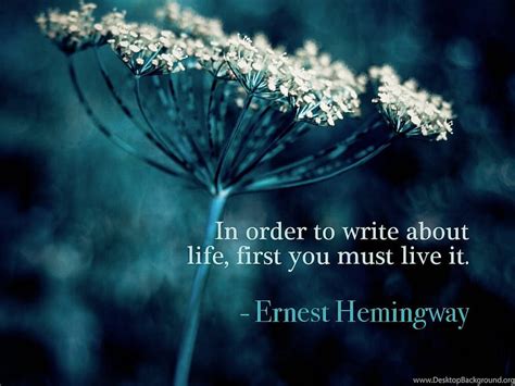 Ernest Hemingway Quote Background Hd Wallpaper Pxfuel