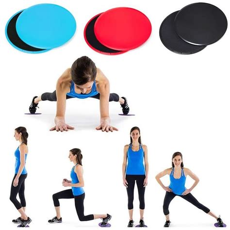 Multi Functional Sliding Fitness Disk Slider Exercises Abs Workout