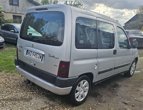 Citroen Berlingo I Lift Rok Hdi Hak Klima Alu Osobowy