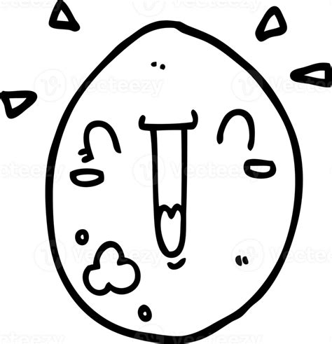 cartoon happy egg icon 40839941 PNG