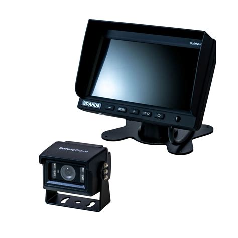 Rv Dash Kit Monitor 6 Inch Dash Camera Mini Square Black 45° Ahd