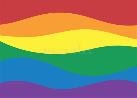 Lgbt Rainbow Color Flag Pride Of Gay Lesbian Concept Background Stock