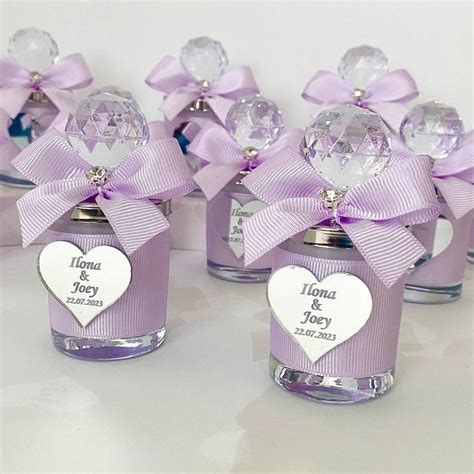 Lilac Wedding Favors Heart Wedding Favors For Guests Wedding Bridal