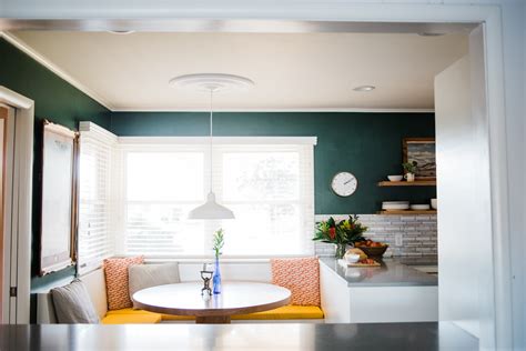 Creating A Built In Banquette Or Bench Seating For A Kitchen Breakfast